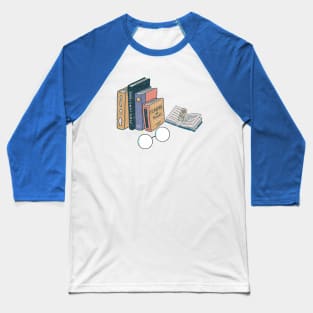 Love 2 Read color full Book Baseball T-Shirt